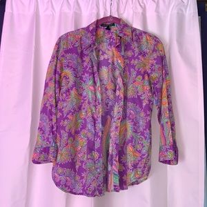 POLO Ralph Lauren Paisley Button Up NWOT